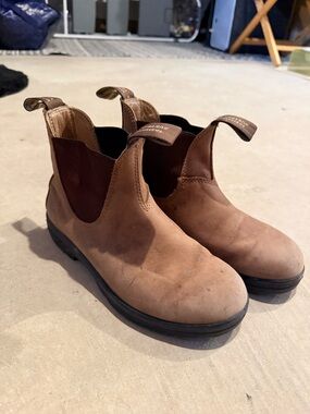 Blundstone Men's Tan Brown Chukka Chelsea Boots